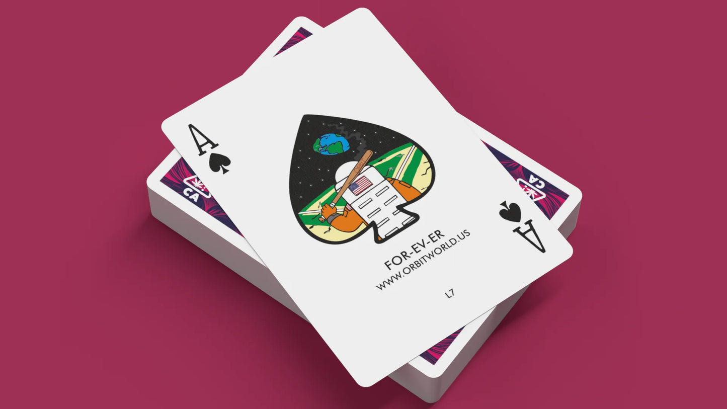 Orbit X Squintz Edition Playing cards By Orbit