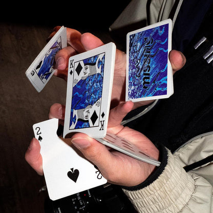 DATABEND TWO PLAYING CARDS By Missingnewyork