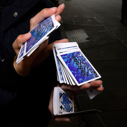 DATABEND TWO PLAYING CARDS By Missingnewyork
