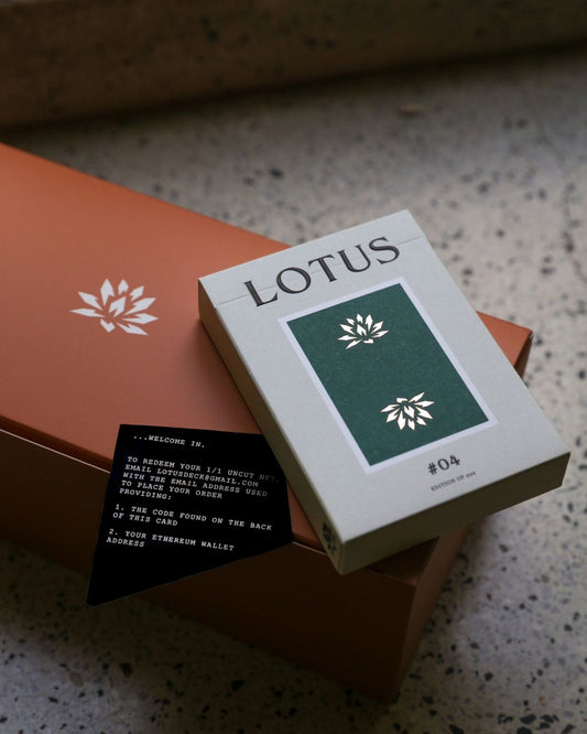 Lotus #04 Playing cards by Lotusinhand