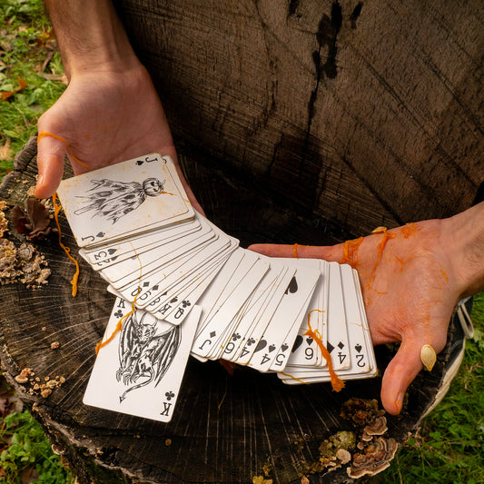COBWEB PLAYING CARDS BY Missingnewyork